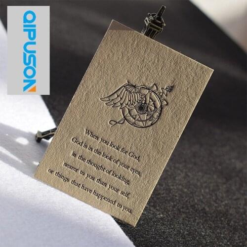 Custom Business Card Both/Double Side Gold/Silver Foil Card Printing Custom Material 500gsm Black Paper High Quality MP012-3