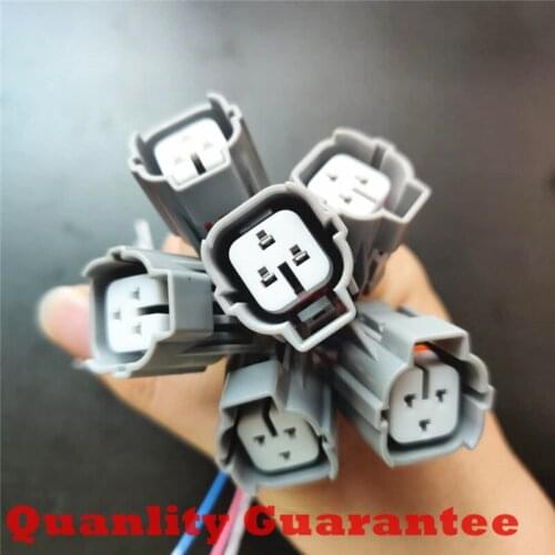 5pcs for Excavator Kobelco SK100 120 200 230-5-6 hydraulic pump solenoid valve plug to plug wire head accessories