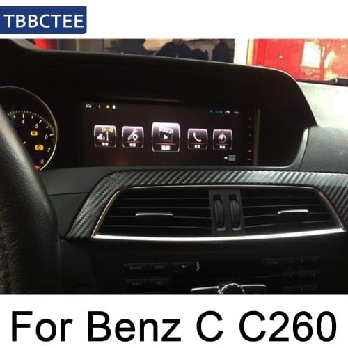 For Mercedes Benz C Class W204 2011~2013 NTG HD Screen Android Multimedia Player Car GPS Navi Map Stereo Original Style Radio