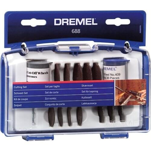 Original Dremel 688 Cutting Set Accessory Kit with 69 Best-selling Cutting Accessories for Rotary Tools