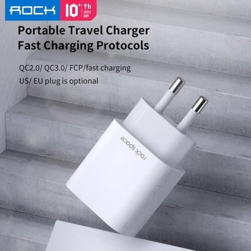 For Xiaomi POCO F3 Charger Portable 18W USB Quick Charge 3.0 QC Fast Charging Travel Wall Charger Adapter for Redmi Note 10 Pro