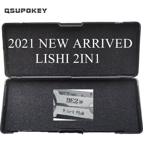 QSUPOKEY 2021 NEW ARRIVED LiShi 2in1 repair Tool Locksmith Tools BE2-6 for BEST “A” keyway with 6 pins