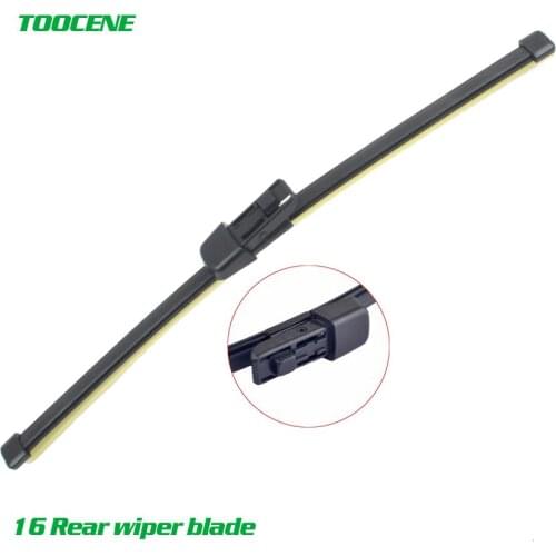 Senwanse 16" Rear Wiper Blade For Skoda Rapid 2012-2016 Windshield Rear Window Windscreen