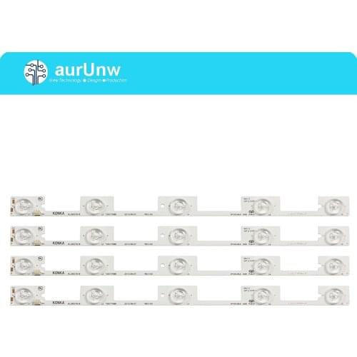 200 Pieces/lot LED backlight lamp strip for 39Inch TV KL39GT618 35017988 35017990 5 LEDs*6V 307mm