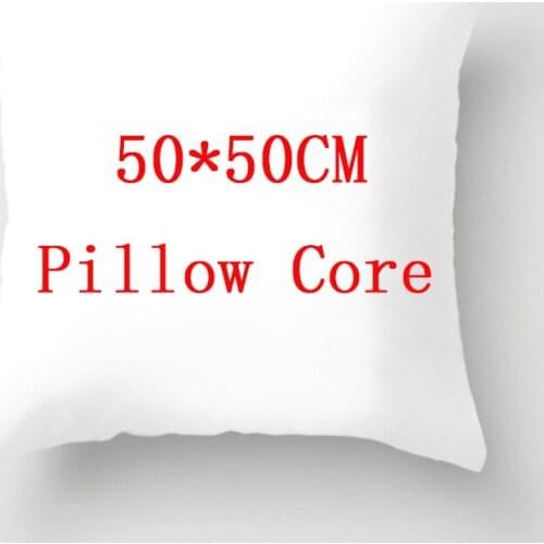 50*50Cm Home Cushion Inner Filling Cotton-padded Pillow Core for Car Soft Pillow Cushion Insert Cushion Core Bedroom Pillow