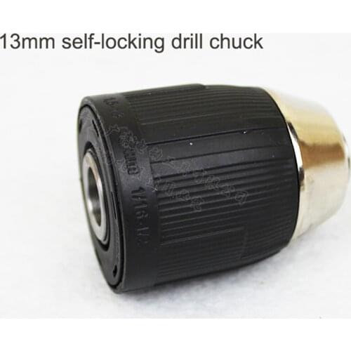Japan 3mm self-locking drill chuck Hand drill Drill chuck inner hole is about 13mm (1/2") 1.5-13mm Keyless wire 13mm