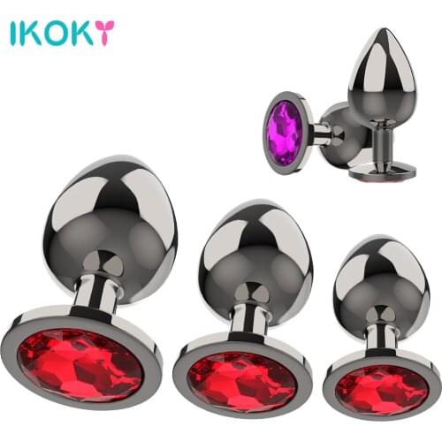 Female Male Masturbator Prostate Massager Anal Plug Sex Toys for Women Men Couple Tools Metal Dildos Butt Machine Adult Sex Shop