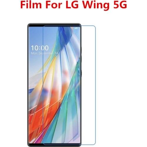 1/2/5/10 Pcs Ultra Thin Clear HD LCD Screen Protector Film With Cleaning Cloth Film For LG Wing 5G