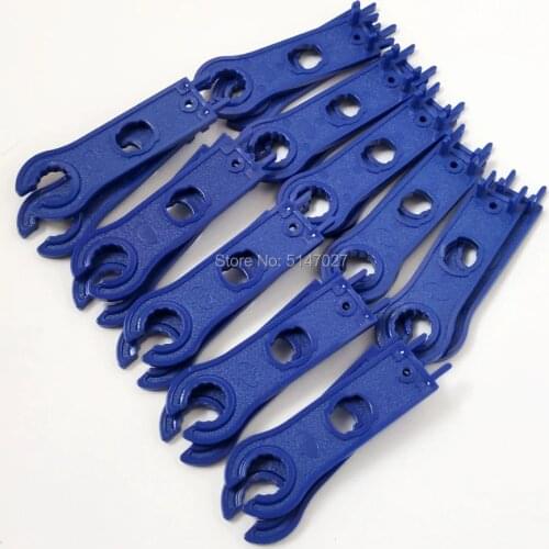 10 Pairs/Lot of Assembly Disassembly Unlock / Tightening / Latching Spanner Tool Connector Cable for Solar Panel