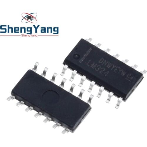 10PCS LM324DR SOP14 LM324 SOP SMD LM324DR2G LM324DT SOP-14 new and original IC