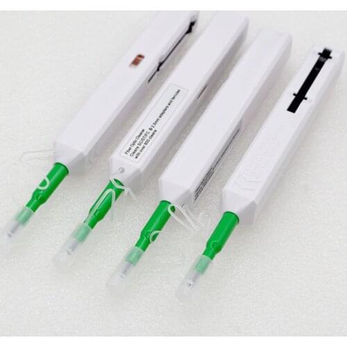 10pcs New Cleaning Tool LC/SC/FC/ST One Touch 1.25mm /2.5mm Cleaning Pen 800+ Cleaning Fiber Optic Cleaner Special Wholesale