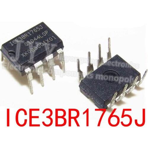 5pcs/lot ICE3BR1765J 3BR1765 3BR1765J DIP-8 LCD management chip new original