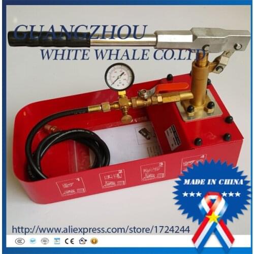 FAST Manual Hydraulic Pump Testing Pump Pipeline Pressure Test tool 6MPA 0-50KG