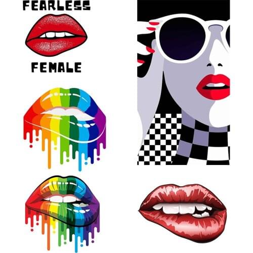 DIY Cartoon Fairy Heat Transfer Sticker For Vogue Girl Clothing Patch 1 Piece. T317