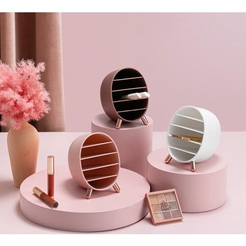 Lip Glaze Storage Long Strip Lipstick Storage Cosmetic Storage Box Air Cushion Eye Shadow Tray Storage Rack Eye Shadow Holder