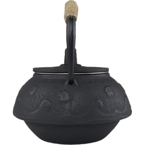 Free shipping Chinese traditional kettle, Japan fashion seabird cast iron teapot