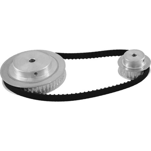 XL Timing Pulley Belt Kit, Reduction 1:2 XL 25T 50T Pulley Wheel 11mm Belt Width 156XL Timing Belt Engraving Machine