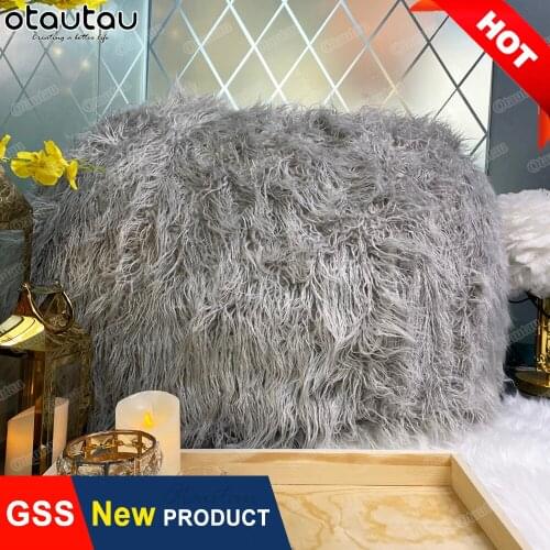 Adults D100cm 3.3ft Bean Bag Chair with Filling Fluffy Fur Beanbag Sac Pouf Sofa Floor Corner Seat Lazy Couch Recliner Furniture