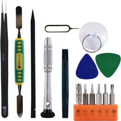 BEST-932 Multi-function disassemble tool for IPhone Screwdriver Opening Pry Tool Phone Repair Tool Kit Parts placement box
