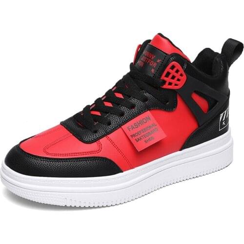 Mens shoes 2020 new winter high top net red small white shoes youth student sports leisure board shoes mens fashion shoes