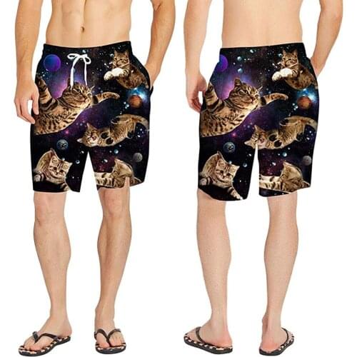 Mens 3D Print Board shorts 2021 New Swim Trunks Men Bermudas Casual Jogger Sweathshorts Male Athletic Running Sport Shorts