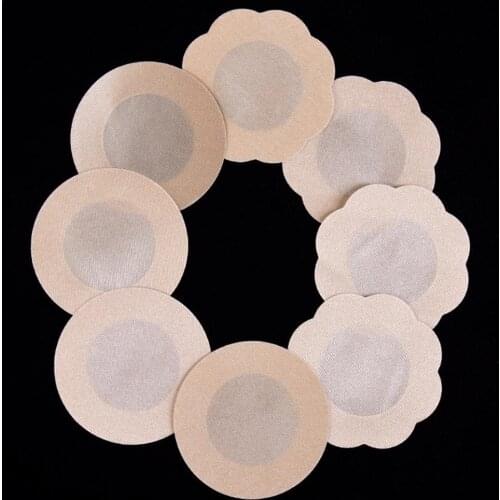 5 Pairs Disposable Nipple Covers Breast Petals Flower Pasties Pad Bra Adhesive Bra Sticker Cover For Women Lingerie Nipple F1Q4
