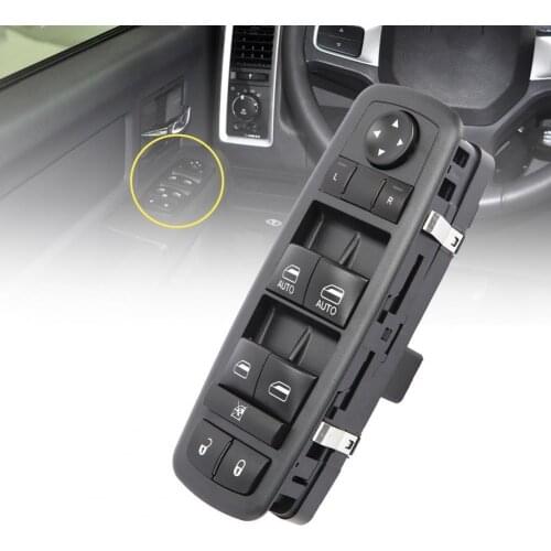 Window Switch Car Accessories Interior Car Power Window Switch 68110866AB for 2013 2014 2015 Dodge RAM 1500 2500 3500 4 Door