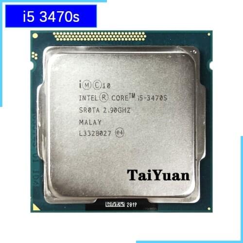 Intel Core i5-3470S i5 3470S 2.9 GHz Quad-Core Quad-Thread CPU Processor 6M 65W LGA 1155