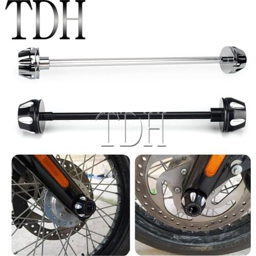 Front Rear Wheel Fork Sliders Crash Protector For Harley Softail Standard FXST 2018-21 Motorcycle Accessories Falling Protective