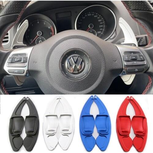 For Volkswagen Golf 6 GTI GTE Jetta MK6 R20 R36 VW Passat Scirocco Polo Golf5/R32 Car Steering Wheel Shift Paddles DSG Extension