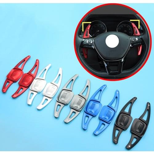 Gear Shift Paddle Extend Accessories Fit For Volkswagen Passat Tharu C-TREK Teramont Tiguan Atlas Steering Wheel Shifter