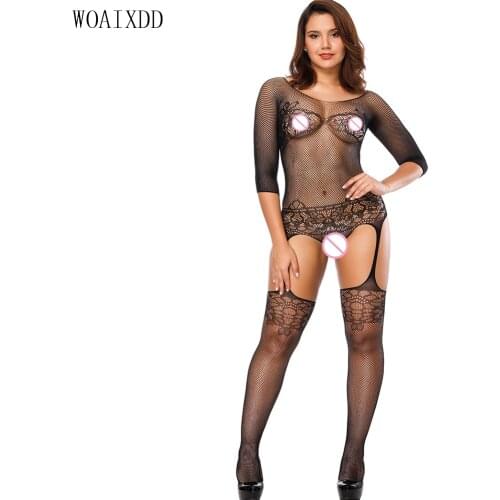 Women Sexy Lingerie Hot Erotic 2018 Bodystocking Plus Size Body Sexy Lingerie Transparent Lingerie Porno