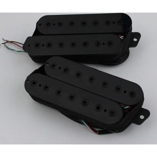 Guyker Headless Fanned Fret Guitar Pickup for 7 String Electric Guitar Black