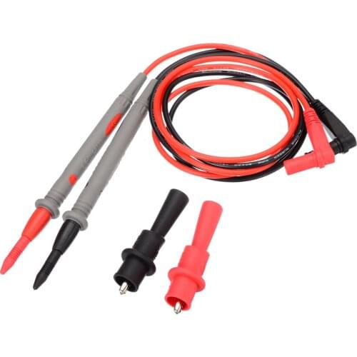106cm Gilded Sharp Needle Probe Multimeter Test Lead Alligator Clip 20A 1000V Test Lead Kit for Multimeter Tester Tools