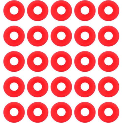 25Pcs Beer Bottle Seals Washer Gasket Set Silicone Rubber Gaskets for Grolsch Swing Flip Top Bottle Home Swing Bottle
