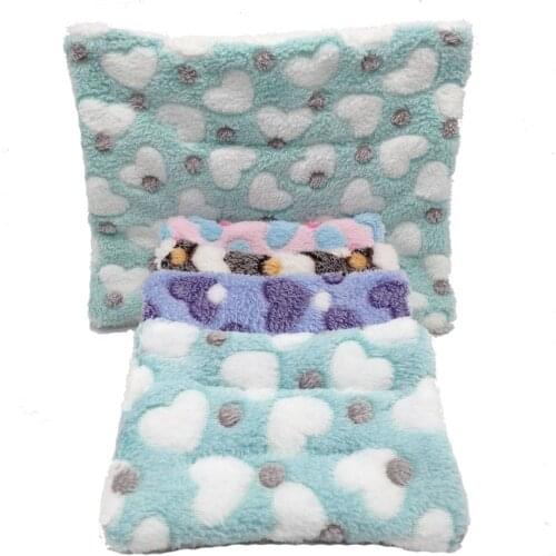 4Colors/Set Small Animal Mat Hamster Cage Mini Pet Bed Pad Hammock Warm Winter Nest New Born Cat Dog House Rodent/Hedgehog/Rat