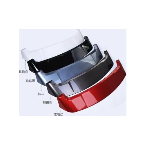 ABS Punch free Plastic Rear Trunk Boot Lip Wing Rear Spoiler for Mitsubishi Outlander 2016 2017 2018 Car styling