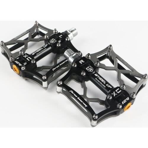 S09 WHEEL UP Aluminum Mountain Bike Pedals CNC 3 Bearings Bmx Road Bicycle Pedals MTB Parts Pedale Velo Pedali Bicicletta