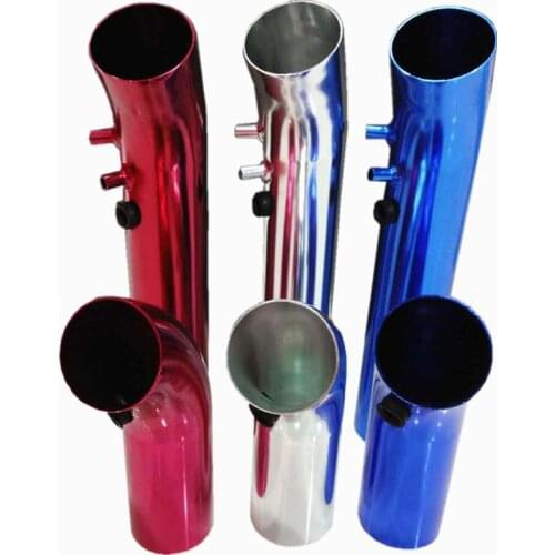Automobile Refitting Intake Aluminum Pipe General Refitting Intake Pipe Intake Guide Pipe Intake Elbow Short / Long 76mm