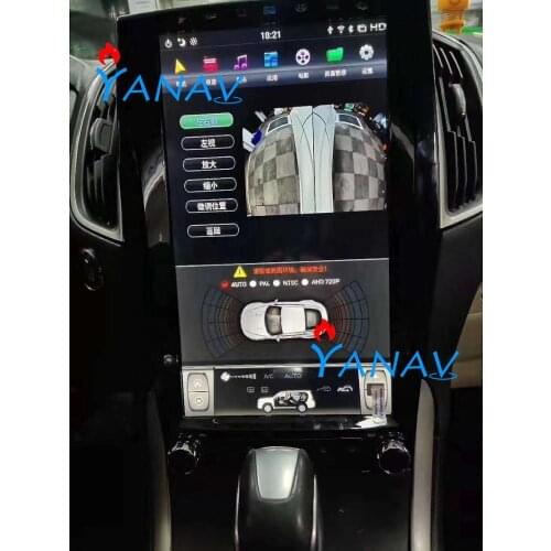 13.6 Inch Android Vertical Screen Car Radio GPS Navigation For Ford EDGE 2015 2016 2017 2018 2019 Car Multimedia DVD Player