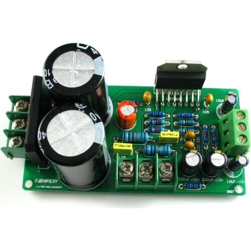 Dual-channel LM4766 T Power Amplifier Spare Parts 50W*2 With Rectifier Filter Capacitor