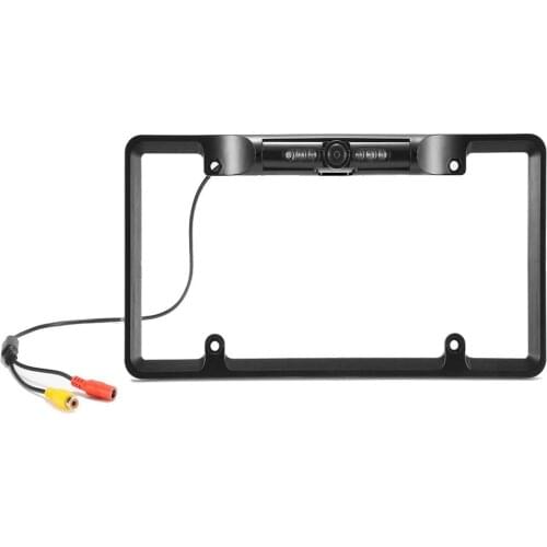 US Camera Car Reversing License Plate Frame CCD Car Rear View Camera Reverse backup Camera rearview parking Waterproof Camera