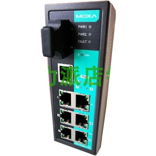 New Original Spot Photo For MOXA EDS-P308-S-SC Industrial Ethernet Switch 8-Port POE