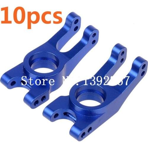Wholesale 5Pair/Lot HSP Upgrade 081012(81610) Rear Wheel Holder Alum for 1/8 RC Car Monster Truck 2P CNC 94081 94083 94085