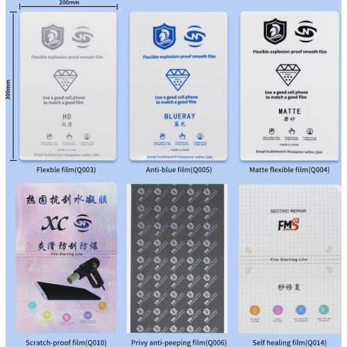 Wholesale Jiutu Tablet Hydrogel Film Smart Mobile Phone For iPhone 12Mini 12Promax Screen Protector Film