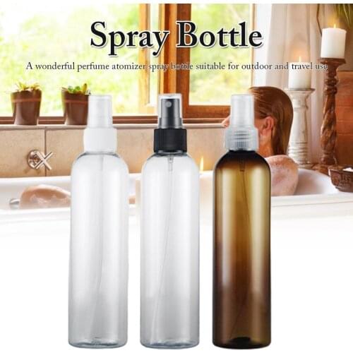 10Pcs Spray Bottle Plastic Travel Bottles Leak-proof Container for Shampoo Perfume Empty Cosmetic Containers 250ml