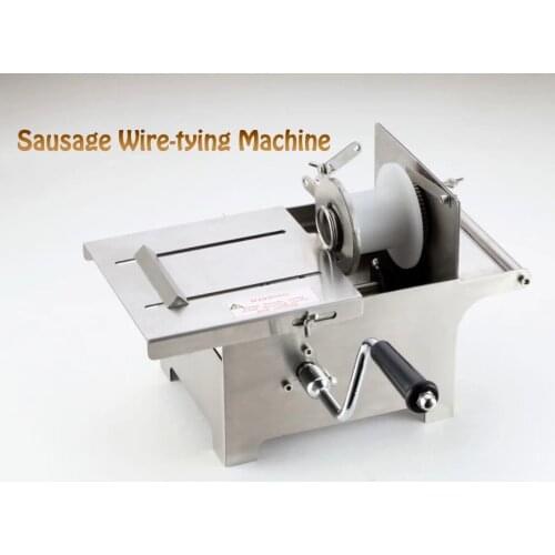 Stainless Steel Manual Hand-rolling Sausage Tying and Knotting Machine 32mm