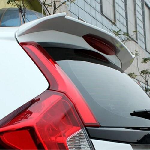 For Honda Fit / Jazz Spoiler ABS Material Car Rear Wing Spoiler Jazz 2014-2016