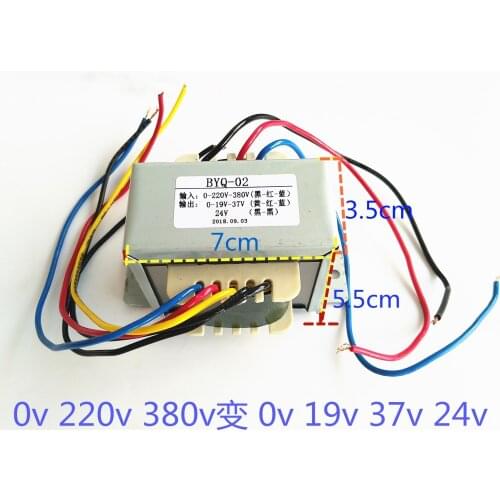 Zx7 400 Dual Power Inverter DC Welding Machine Accessories 220v380v to 0v19v37v 24v Transformer