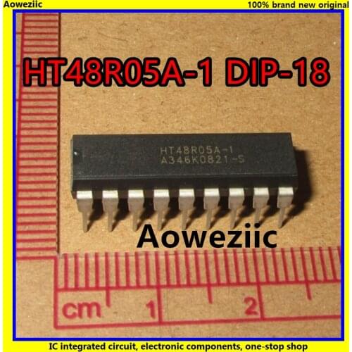 10Pcs/Lot HT48R05A-1 HT48R05A HT48R05 DIP-18 8-Bit OTP Microcontroller IC New Original Product